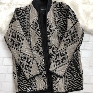 Madewell Jacquard Cocoon Jacket EUC